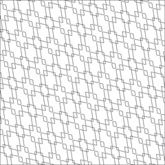 Vector geometric pattern. Black and white pattern.