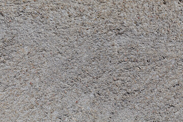 Crushed granite stones wall - close up