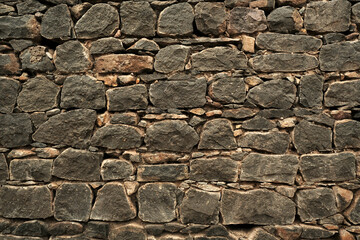 Stone wall, Texture of a stone wall. Stone wall texture background, rock wall.