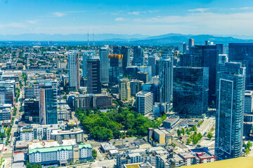 Obraz premium Downtown Seattle Buildings 7