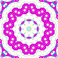 Floral pattern illustration design.