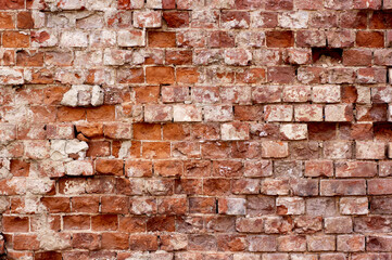 Old brick wall texture.