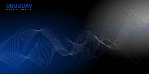 Dark Abstract background with blue and white color