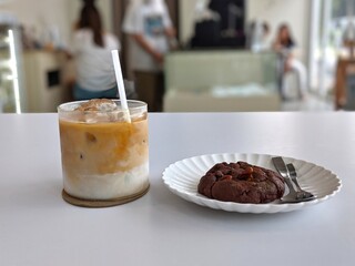 Iced Coffee Latte Recipe at cofee shop