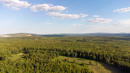 Fototapeta premium landscape of region country