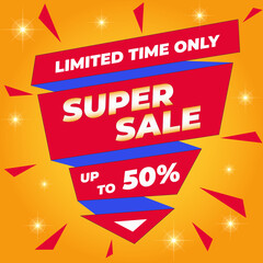 Super Sale Banner.