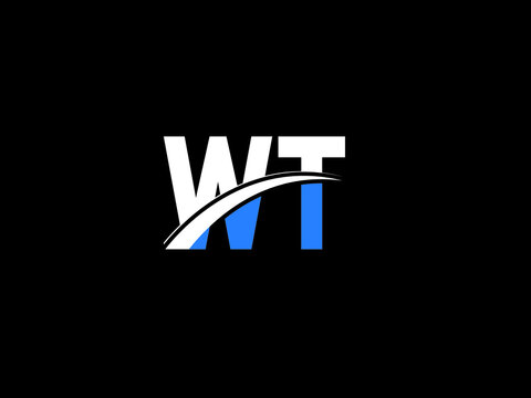 Letter WT Logo Image, wt Letter Logo Design For Business