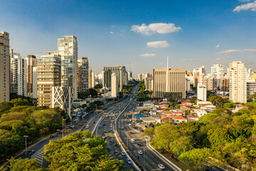 Fototapeta na wymiar Av. 23 de Maio - São Paulo - SP