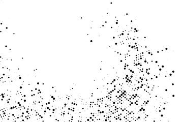 Halftone texture with dots. Vector. Modern background.