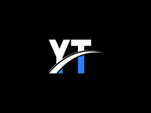 Letter YT Logo Image, yt Letter Logo Design For Business