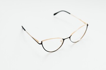 spectacles isolated on white background