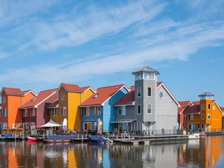 Fototapeten Reitdiep, Groningen stad, Groningen Province, THe Netherlands © Holland-PhotostockNL