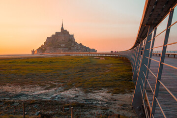 Le Mont Saint Michel en Normandie 