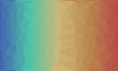 vibrant abstract colorful polygonal background
