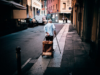 person in the street