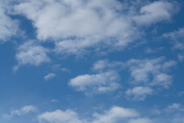 Naklejka premium Cloudy sky on a rainy day.