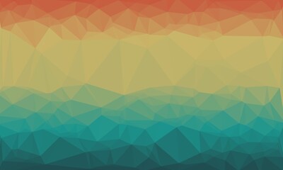 vibrant abstract colorful polygonal background