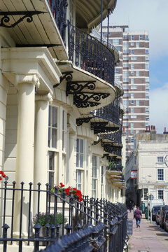 Regency Square is an early 19th century prestigious residential development on the seafront at Brighton The houses are now Grade II listed buildings. 