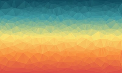 vibrant abstract colorful polygonal background