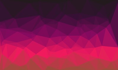Obraz premium vibrant abstract colorful polygonal background