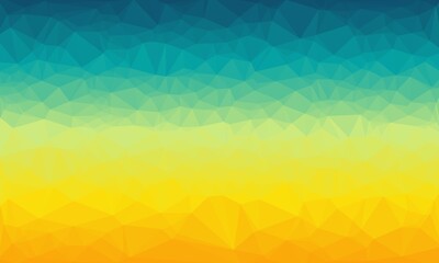 abstract multicolored background with poly pattern