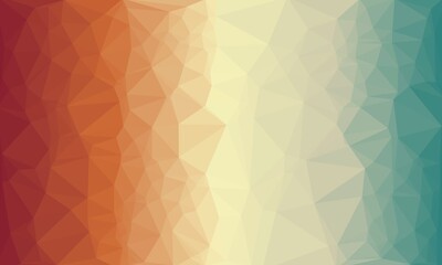 abstract multicolored background with poly pattern