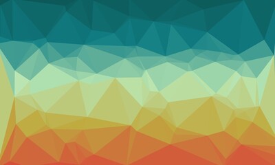 vibrant creative prismatic background with polygonal pattern