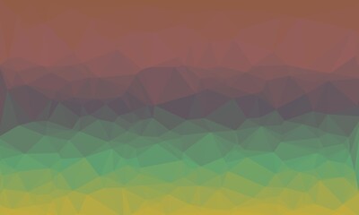 Fototapeta premium abstract colour vibrant creative prismatic background with polygonal pattern