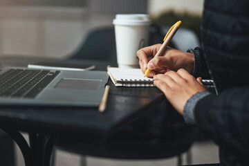 Paying attention to the detail and writing everything down