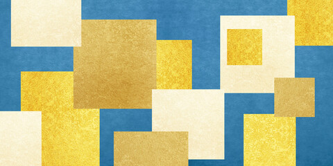 yellow and blue tiles