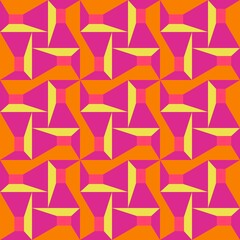 Geometric abstract seamless pattern - decorative accent for any surfaces.