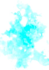 幻想的なキラキラ水色の水彩テクスチャ背景