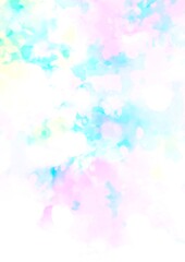 インクの滲む水彩テクスチャ背景