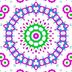 Floral pattern illustration design.