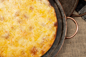 Brazilian mozzarella pizza