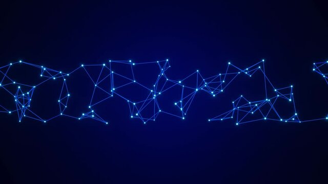 点 線 デジタル プレクサス 星座 青 [ループ対応] [別Verあり]