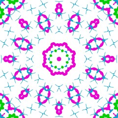 Floral pattern illustration design.