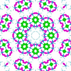 Floral pattern illustration design.