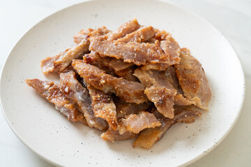 Grilled Pork Neck with Thai Spicy Sauce