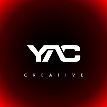 YAC Letter Initial Logo Design Template Vector Illustration