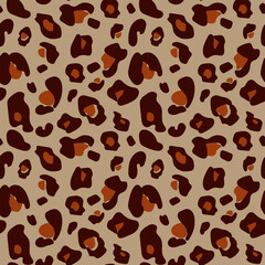 seamless leopard skin pattern