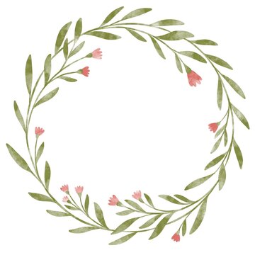 laurel wreath with ribbon