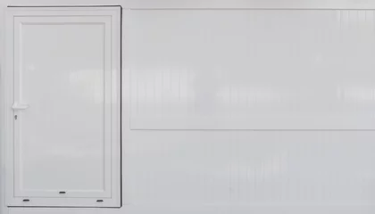 Fototapeten white door on a wall © Unclesam