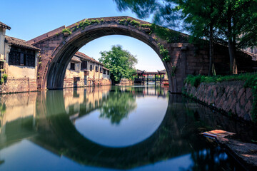 Fototapeta premium bridge over the river