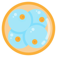 embryo flat icon
