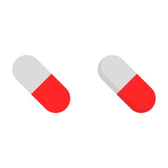 Medicine vector pills, capsules icon