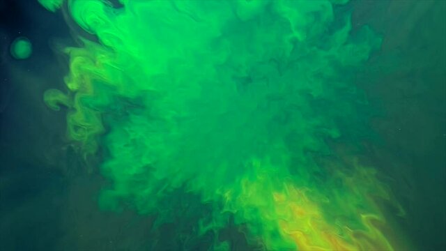Forty-two beats per second convinces yellow and green to dance up a storm -  an all natural AbstractVideoClip