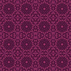 seamless tiled pattern in red colors 