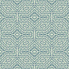 seamless pattern with blue lines waves on light background 