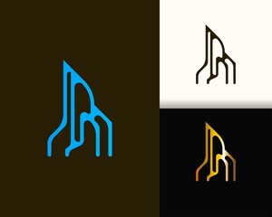 Real Estate And Construction Logo Set